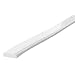 Independent Warehouse 60-6750-1 Knuffi Type F Polyurethane Foam Flat Bumper Guard, 196-3/4" Length x 1-9/16" Width x 7/16" Height, White