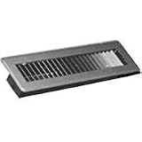 American Metal 12X6 Brown Floor Register 410B6X12