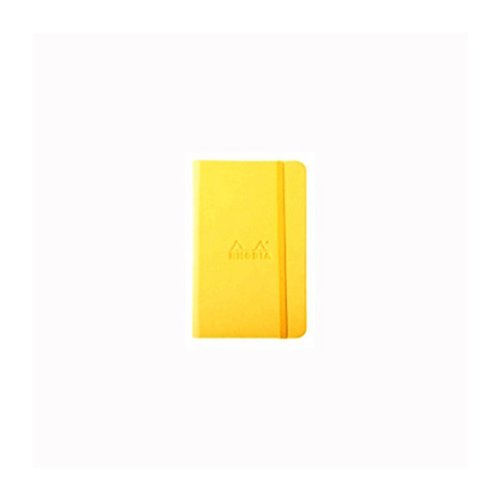 Rhodiarama A6 Lined Notebook Daffodil