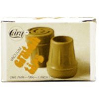 Cara Crutch Tips for 1 inch cane / Crutch - 2 Tips