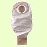 SUR-FIT AutoLock 12" Drainable Pouch - Flange Size: 2 3/4"- Color: Opaque - Box of 10