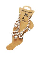 Diamond & Star Dangle Anklet - Dangle New Port Anklet