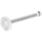 20 Gauge Clear Flat Bioplast Nose Retainer