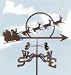 Outdoor Living : Santa's Sleigh Garden Stake Weathervane