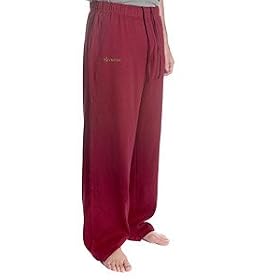 Men's Jersey Workout Pants - Maroon