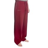 Men's Jersey Workout Pants (Maroon) - Large