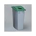 Rubbermaid(R) Slim Jim(R) Bottle & Can Recycling Top, Green