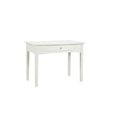 Shaker Cottage Writing Desk in Ivory with Optional Bookcases