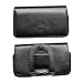 Produkt-Bild: XiRRiX Horizontal Quertasche Exklusiv mit G&uuml;rtelschlaufe + Lasche und Magnetver, Gr&ouml;sse: L, Innenabmessung: 123 x 62 x 13 mm (L x B x T) f&uuml;r HTC 7 Trophy, HD2, Desire HD, Motorola Milestone 2, Nokia C7-00, E55, Samsung S8500, Sony Ericsson Aspen etc.