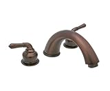 Citidel Ant Bronze 8-16 Roman Tub Filler w/ L Hdls