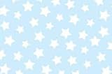 SheetWorld Fitted Pack N Play (Graco) Sheet - Stars Pastel Blue Woven - Made In USA