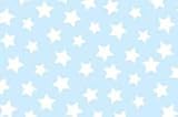 SheetWorld Fitted Pack N Play (Graco) Sheet - Stars Pastel Blue Woven - Made In USA