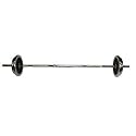 MARCY 32.5KG CHROME WEIGHT SET WITH 5FT SPINLOCK BAR