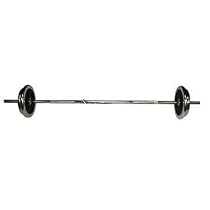 MARCY 32.5KG CHROME WEIGHT SET WITH 5FT SPINLOCK BAR