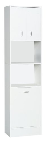 Ambientehome 54024 Hochschrank Onon 29 x 50 x 195 cm, weiß