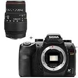 Sigma SD-15 Digital SLR Camera Body, with 70-300mm f/4-5.6 APO DG Macro Tele Zoom Lens for Sigma Cameras - USA Warranty