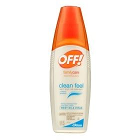 Off Skintastic FamilyCare Insect Repellent Spritz, Clean Feel - 6 Oz