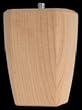 4" Square Taper Bun Foot [CAPITOL CITY LUMBER]