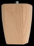 4" Square Taper Bun Foot [CAPITOL CITY LUMBER]