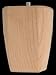 4" Square Taper Bun Foot [CAPITOL CITY LUMBER]