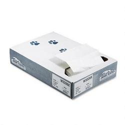 Jaguar Plastics Industrial Strength Commercial Can Liners, 33 gal, .9mil, White, 100/Carton