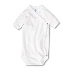Sanetta 302200 Unisex - Baby Babykleidung/Unterwäsche/Bodys, Gr. 44 Weiß