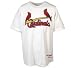 St Louis Cardinals Jersey - Authentic Blank Home Jersey by Majestic (Adult Large)