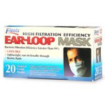 Flents High Filtration Efficiency, Ear-Loop Mask - 20 ea