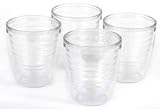 Tervis 12oz. Set Of Four Clear Tumblers CLEAR 4 Piece Set