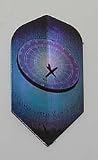 3 sets DARTBOARD CLOCK Holographic Slim flights
