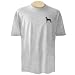 Unisex Doberman Grey Tee Shirt