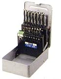 イシハシ精工:エクストラ正宗ドリルセット 15本組(スチールケース) EXD-15S 000203550215