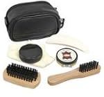 Shoe Shine Cleaning Kit in Black Zip...