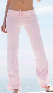 Bella Cotton Spandex Fitness Yoga Pant - Pink 810 L