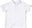 School Uniform Basic White Polo