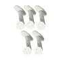 Omnimount AB1 Audio Basics Speaker Mounts (5-Piece Set, Black)