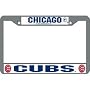 MLB Baseball Team Chrome License Plate Frame