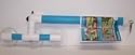 Pollys Pet Products Window or Shower Bird Perch Size Small (Blue)