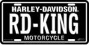 Review License Plate Shop 1895 / Harley Davidson RD-KING License Plate