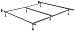 Queen/ King Bed Frame w/ Glides