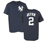Baseball T-Shirt - New York Yankees #2 Derek Jeter T-Shirt