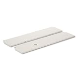 Kwik-File Mailflow-To-Go Shelf for 60w Table, Pebble Gray
