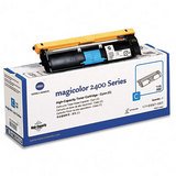 High-Yield Toner Cartridge for Konica Minolta Magicolor 2400, 2430, Cyan QMS1710587007