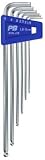 PB Ball point hex key sets for hexagon socket screws (long type) sizes: 1.5-5 (Metric)