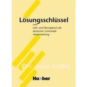 Lehr-Und Ubungsbuch Der Deutschen Grammatik L�sungsschl�ssel: Zum Lehr- Und Ubungsbuch Der Deutschen Grammatik
