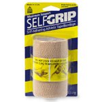 SelfGrip Maximum Support Self-Adhering Athletic Tape / Bandage, 4 Inch, Beige 1 ea