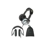 Technics RP-F550 - Headphones ( ear-cup ) - black, silver