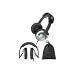 Electronics : Technics RP-F550 - Headphones ( ear-cup ) - black, silver