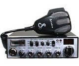 Mobile CB Radio with Dynamike Gain Control and SWR Antenna Calibration and NightWatchOe Illuminated display with dimmer control