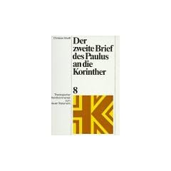 Theologischer Handkommentar zum Neuen Testament, Bd.8, Der zweite Brief des Paulus an die Korinther: BD VIII